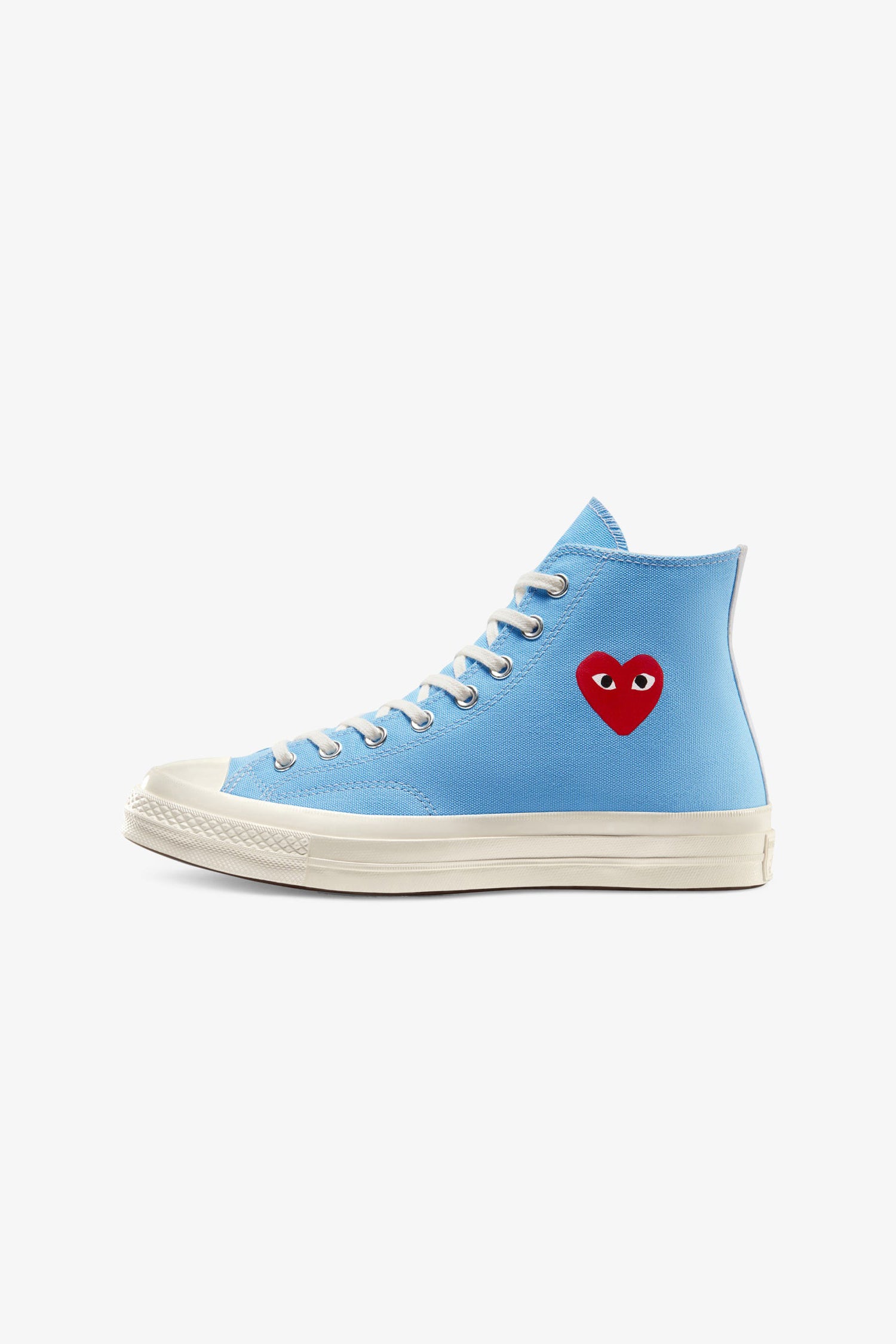 Selectshop FRAME - COMME DES GARCONS PLAY Comme des Garçons x Converse Chuck '70 High (Bright Blue) Footwear Dubai