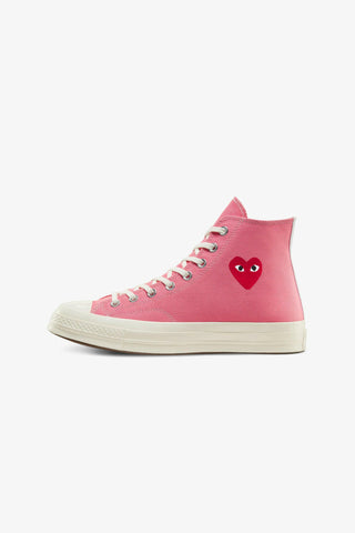 Comme des Garçons x Converse Chuck '70 High (Bright Pink)