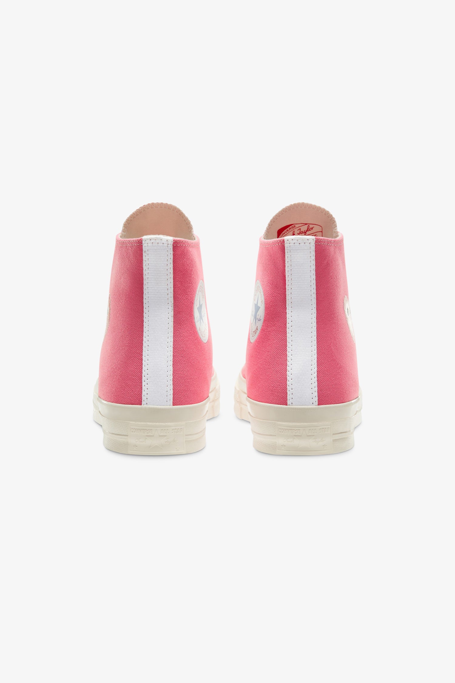 Selectshop FRAME - COMME DES GARCONS PLAY(MOE) Play Comme des Garçons x Converse Chuck '70 High (Bright Pink)(MOE) Footwear Dubai