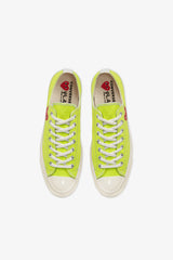 Selectshop FRAME - COMME DES GARCONS PLAY(MOE) Play Comme des Garçons x Converse Chuck '70 Low (Bright Green)(MOE) Footwear Dubai