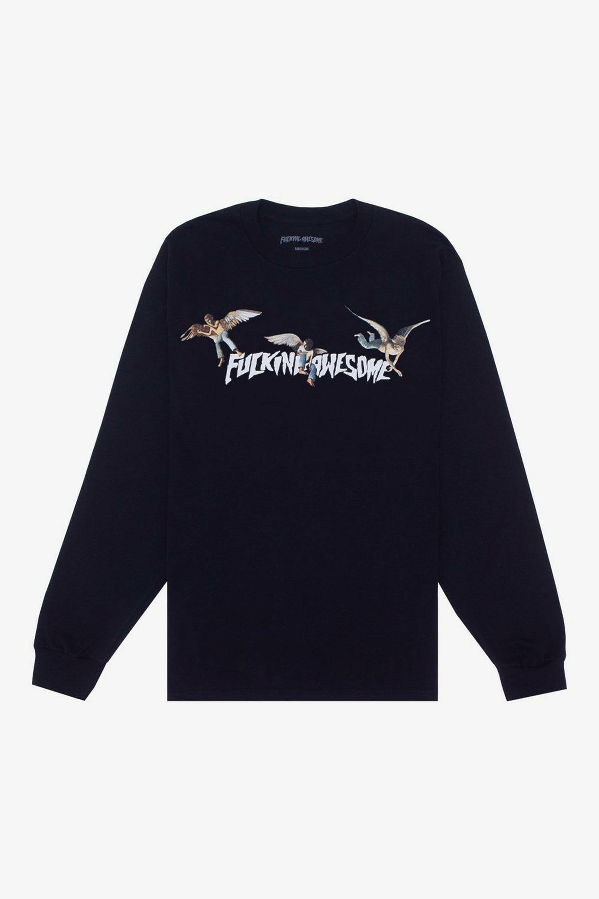 Selectshop FRAME - FUCKING AWESOME Angel Stamp Longsleeves T-Shirts Dubai