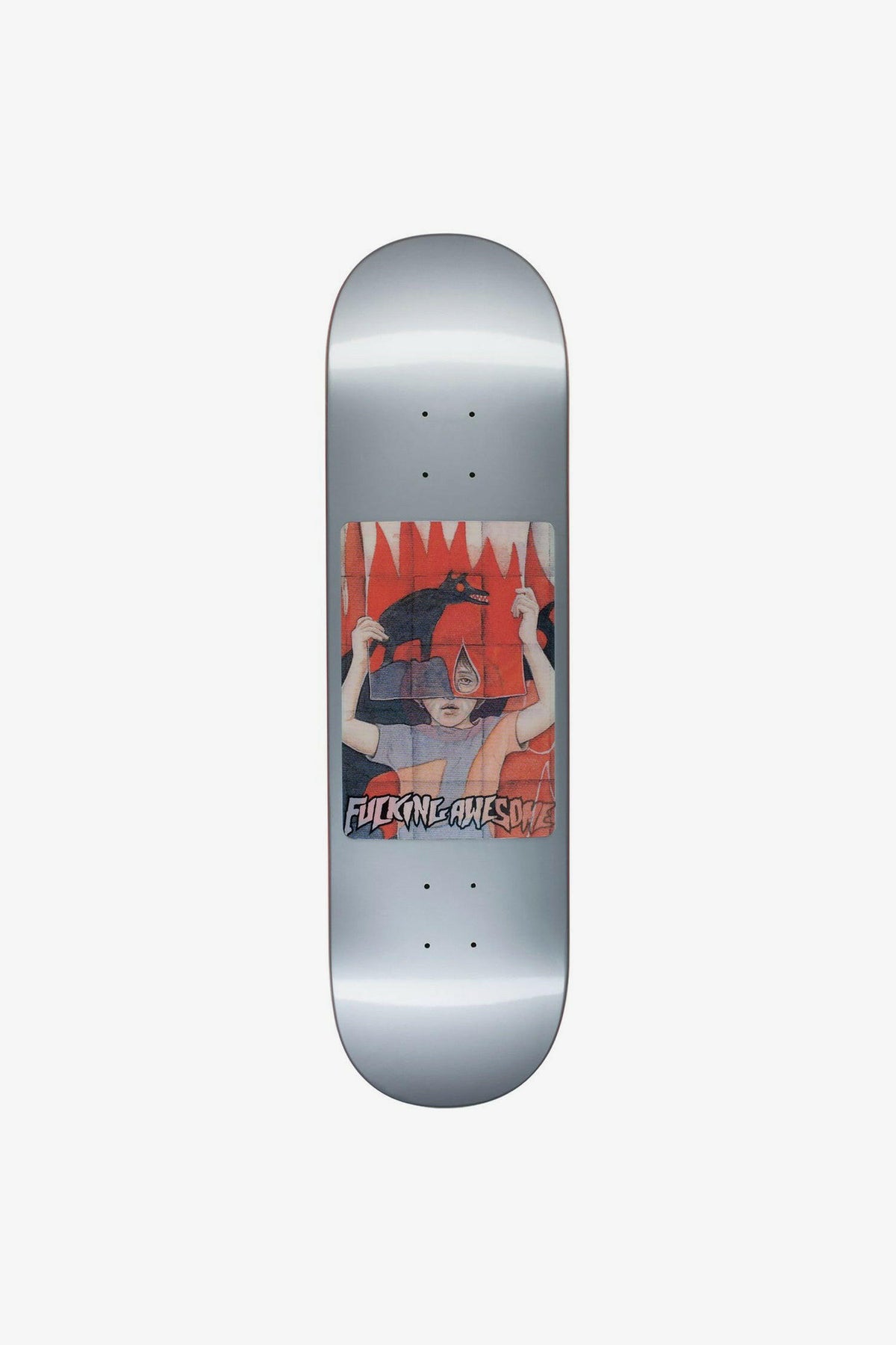 Selectshop FRAME - FUCKING AWESOME Tiger Holographic Deck Skateboards Dubai