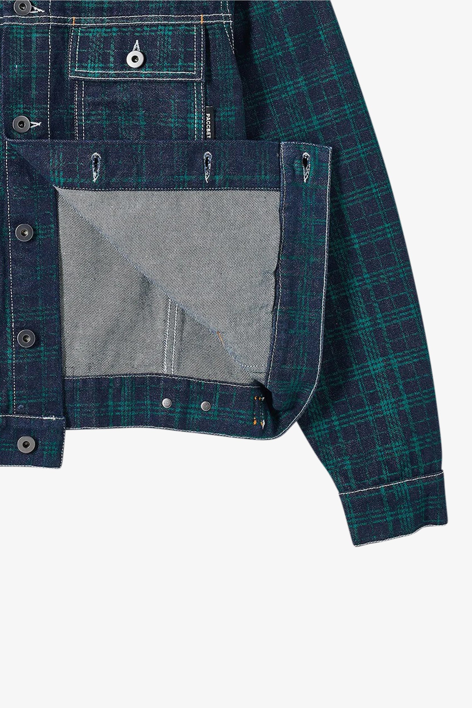 Selectshop FRAME - RASSVET Contrast Stitch Cowboy Jacket Outerwear Dubai