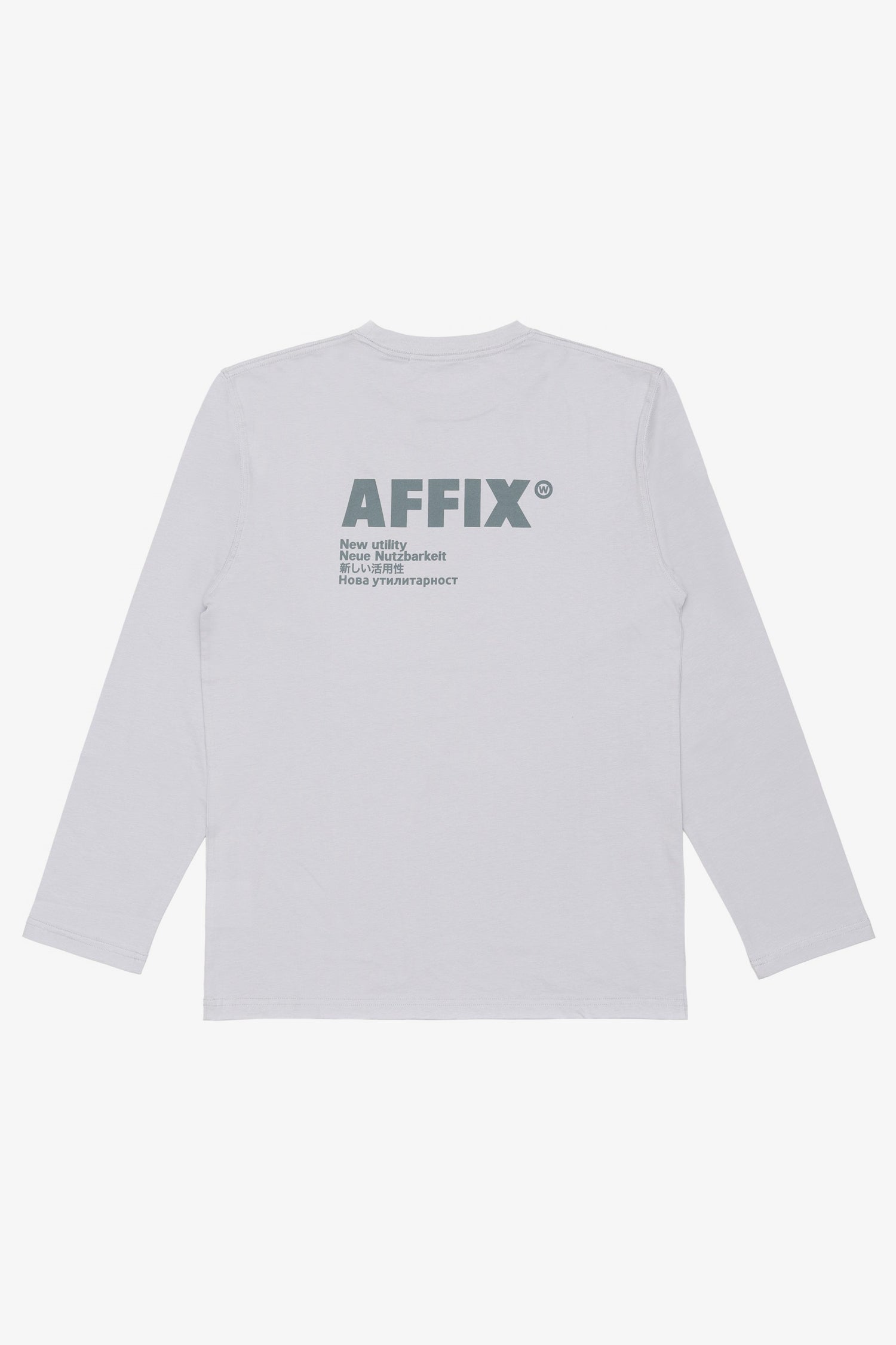 Selectshop FRAME - AFFIX Basic Logo Longsleeve T-Shirt Dubai