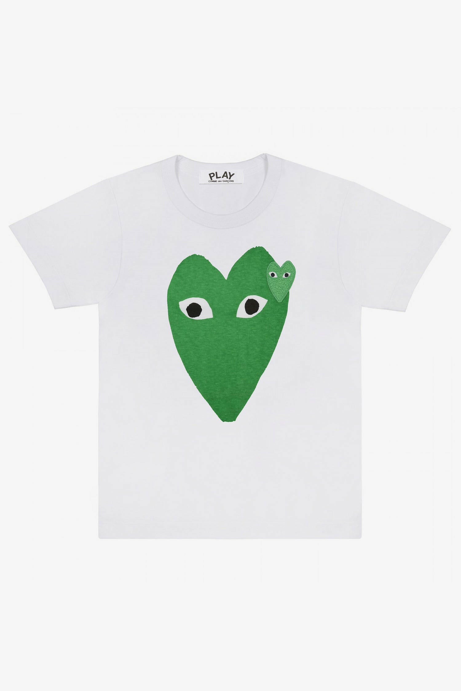 Selectshop FRAME - COMME DES GARCONS PLAY Long Green Heart T-Shirt T-Shirt Dubai