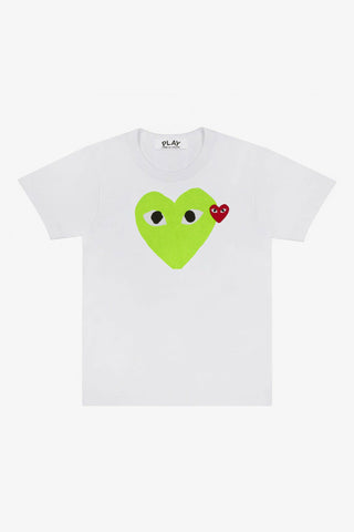 Big Lime Green Heart T-Shirt