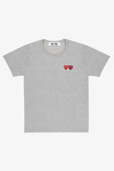 Selectshop FRAME - COMME DES GARCONS PLAY Double Heart T-Shirt T-Shirt Dubai