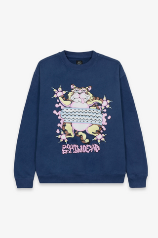 Relaxed Cat Crewneck