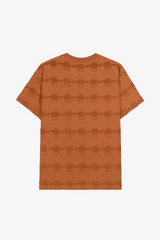 Selectshop FRAME - BRAIN DEAD Running Head Textured Stripe Short Sleeve Tee T-Shirts Dubai