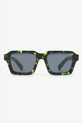 Black-Green Staunton Sunglasses