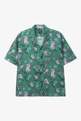 Selectshop FRAME - BRAIN DEAD Caricatures Short Sleeve Hawaiian Shirt Shirt Dubai