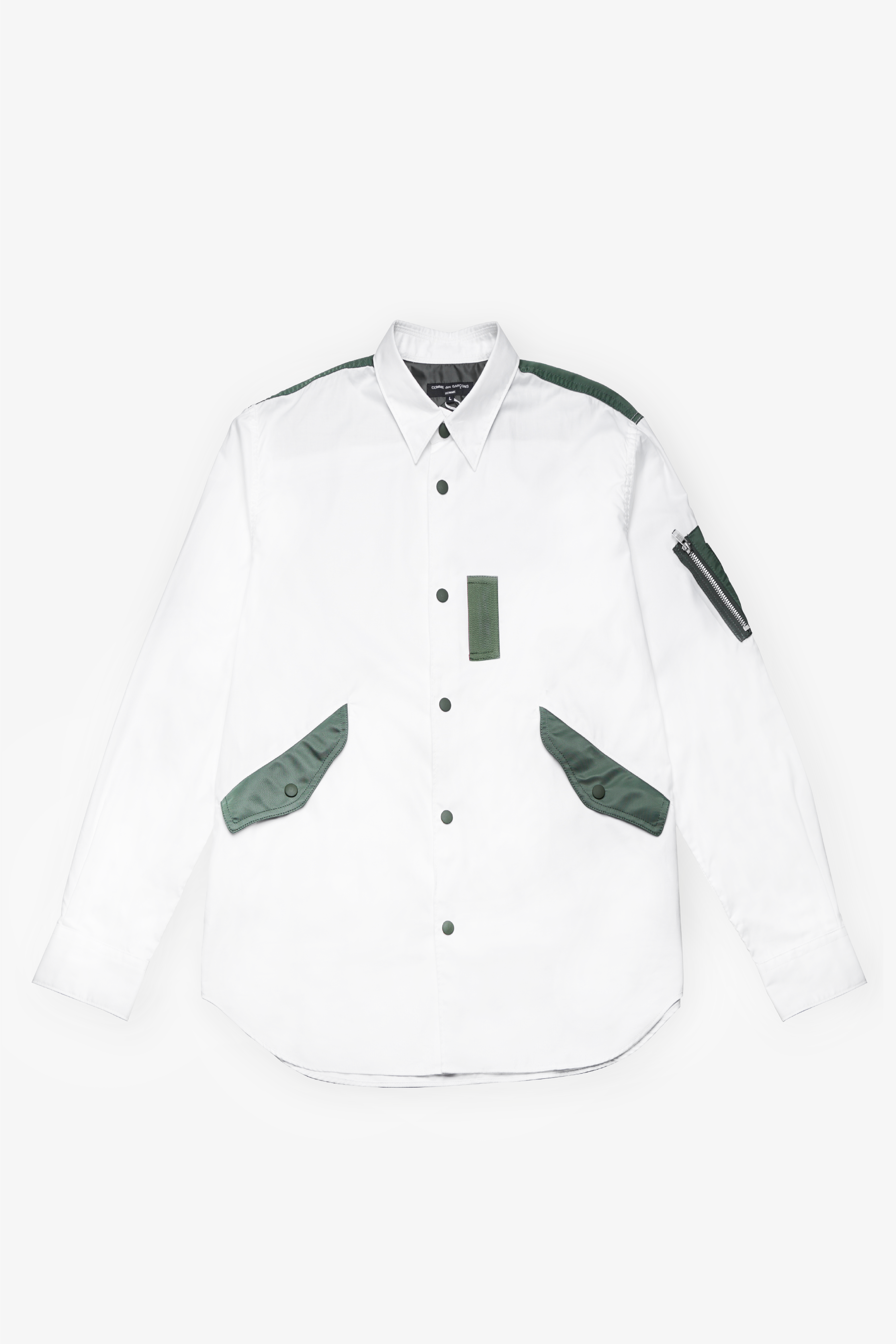 Selectshop FRAME - COMME DES GARCONS HOMME Nylon Patch Shirt Shirts Dubai