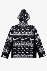 Selectshop FRAME - COMME DES GARCONS BLACK Nike Swoosh Zip Hoodie Hoodie Dubai