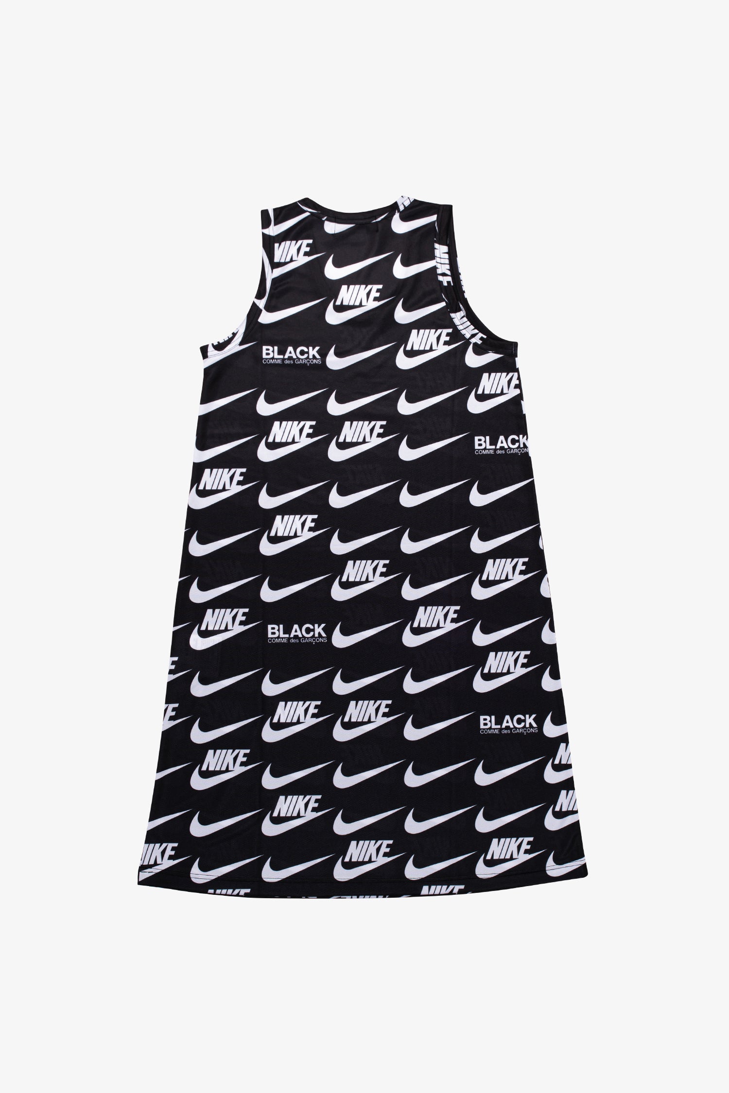 Selectshop FRAME - COMME DES GARCONS BLACK Nike Sleeveless Swoosh Midi Dress Dress Dubai