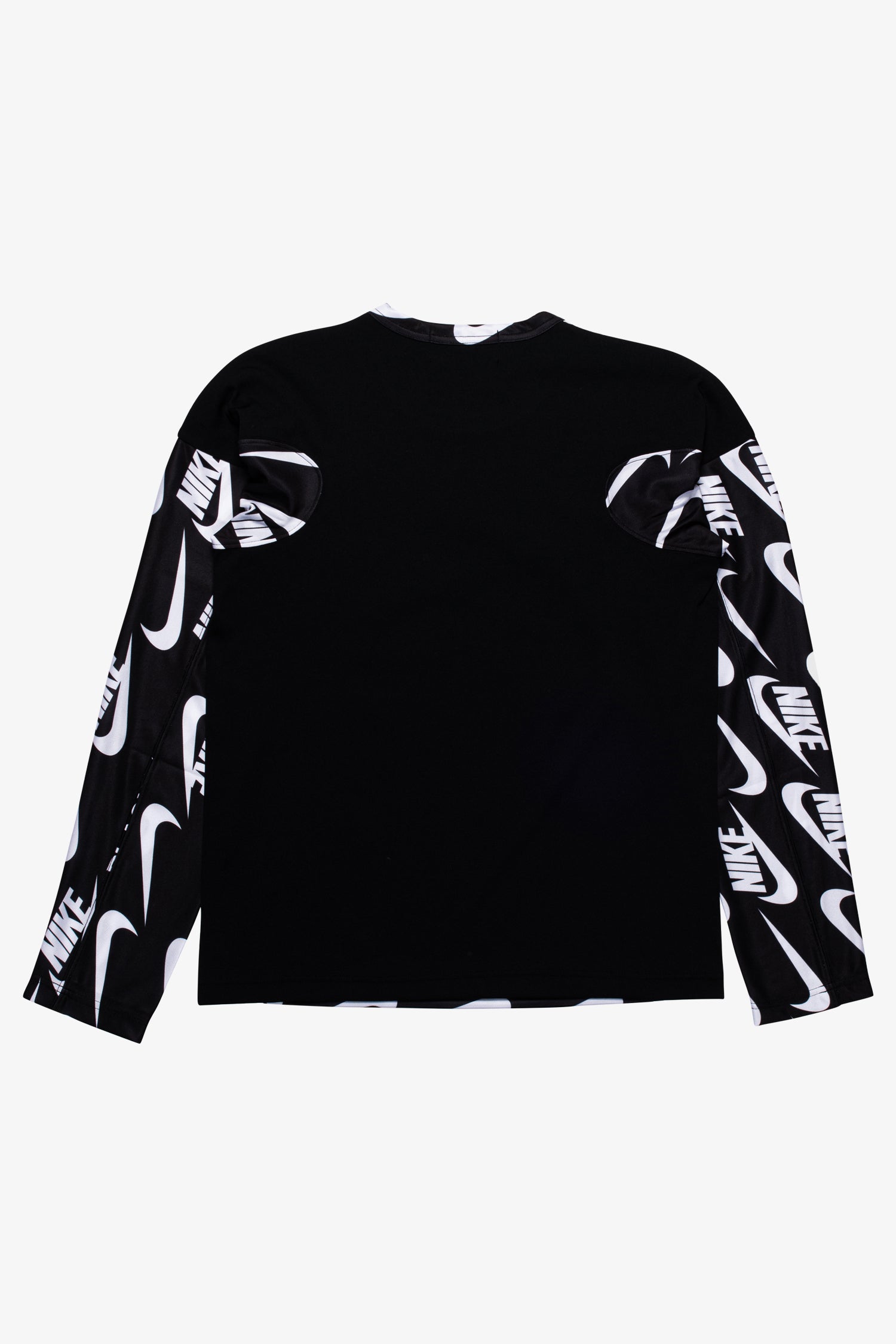 Selectshop FRAME - COMME DES GARCONS BLACK Nike Swoosh Mesh Jersey Longsleeve T-Shirt Dubai