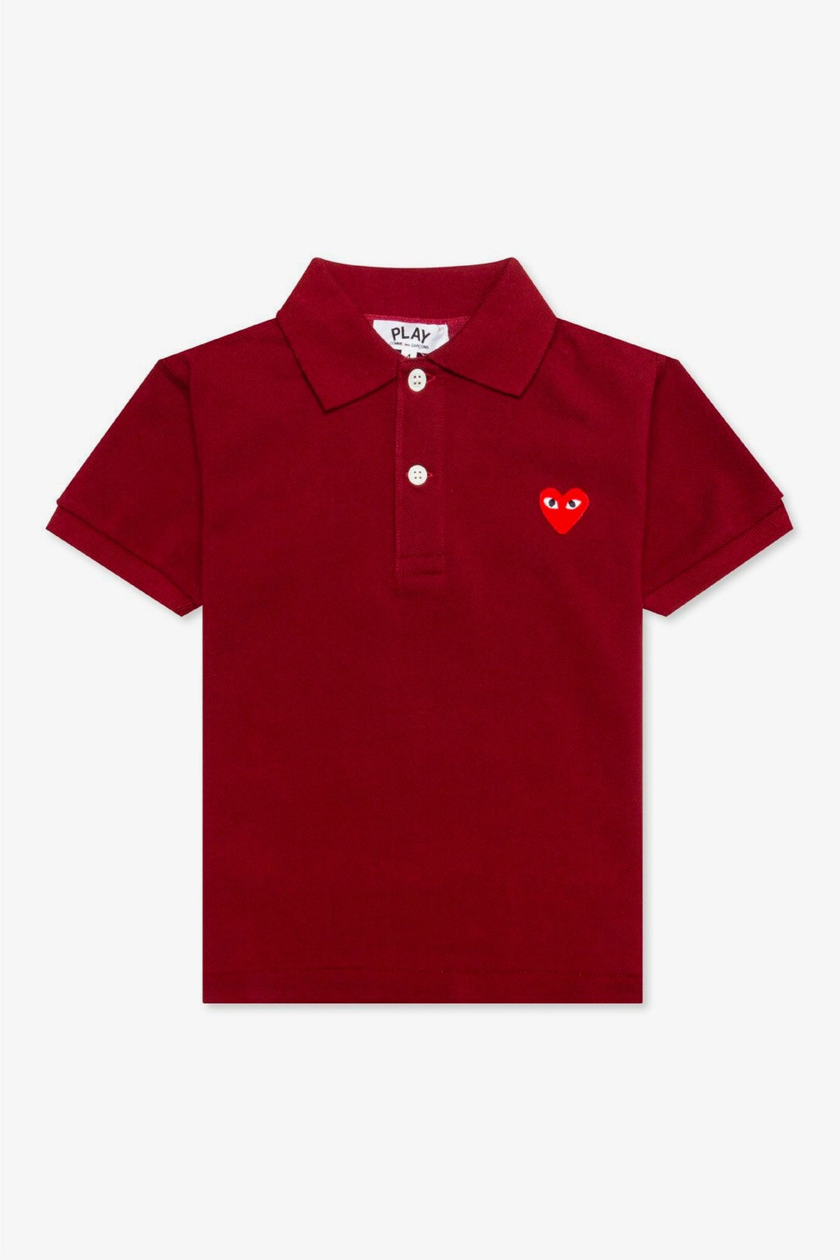 Selectshop FRAME - COMME DES GARCONS PLAY Red Play Shirt (Burgundy) Kids Kids Dubai