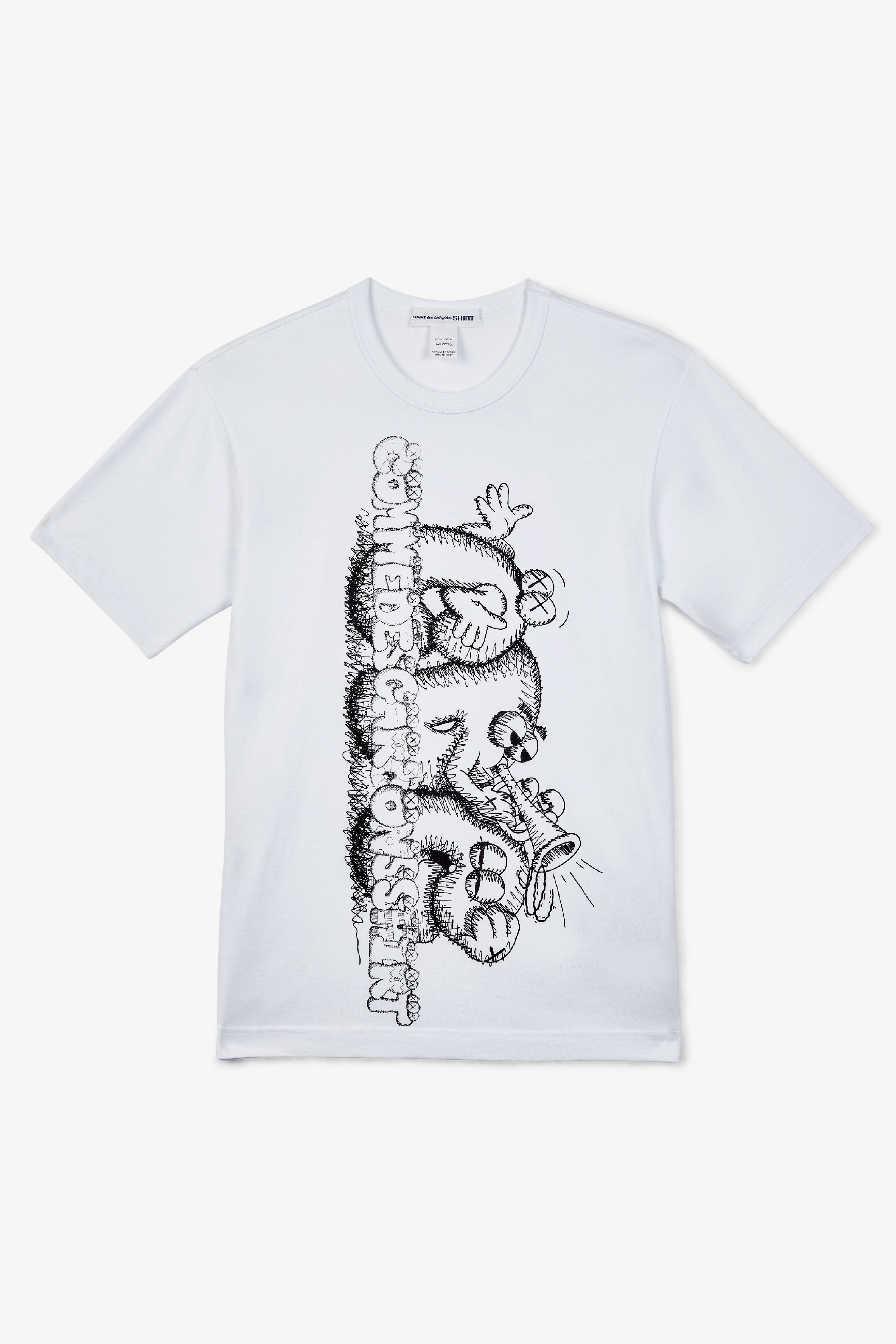 Selectshop FRAME - COMME DES GARCONS SHIRT KAWS T-Shirt (Print 3) T-Shirts Dubai