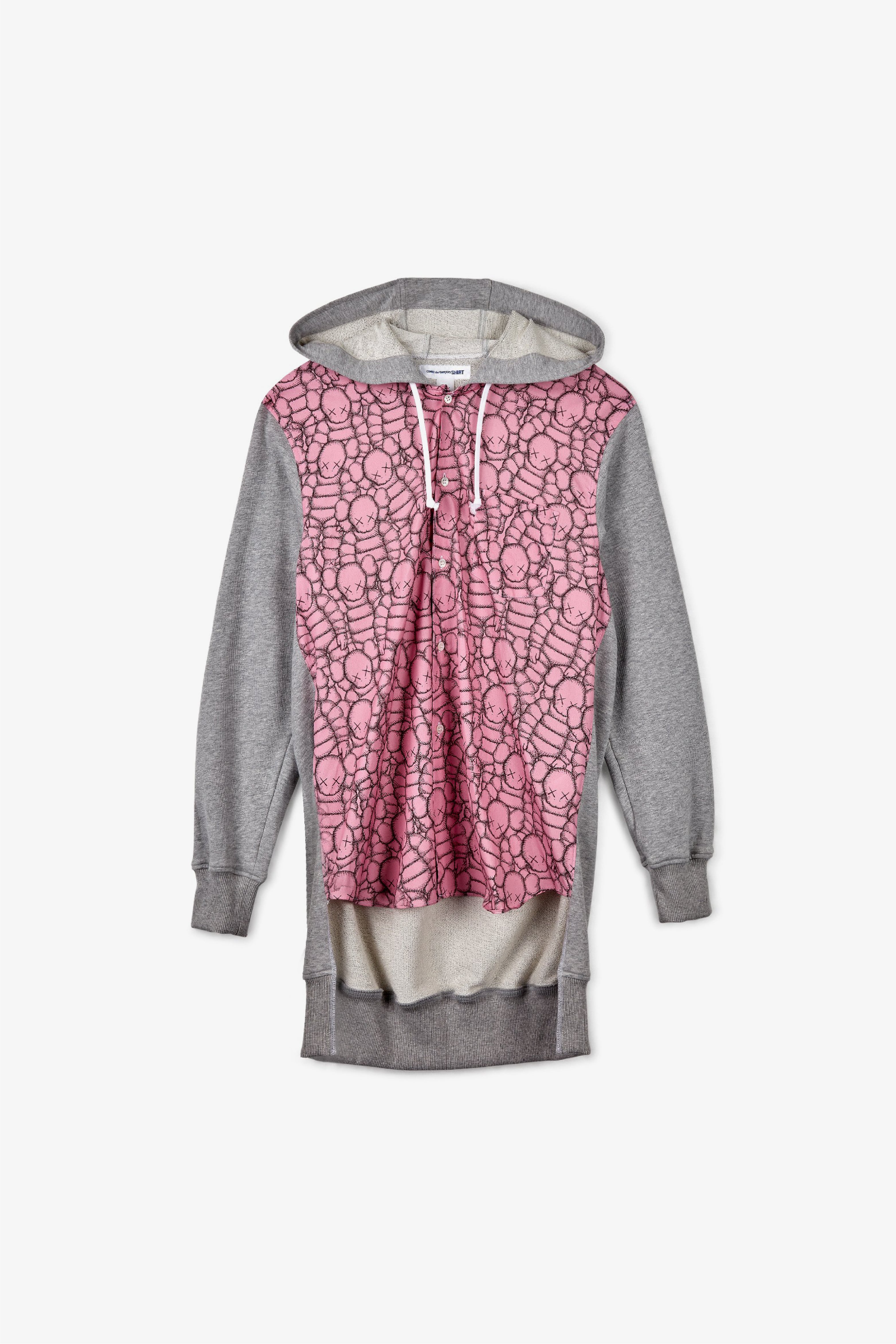 Selectshop FRAME - COMME DES GARCONS SHIRT KAWS Shirt Front Hoodie (Print B) Sweats-knits Dubai