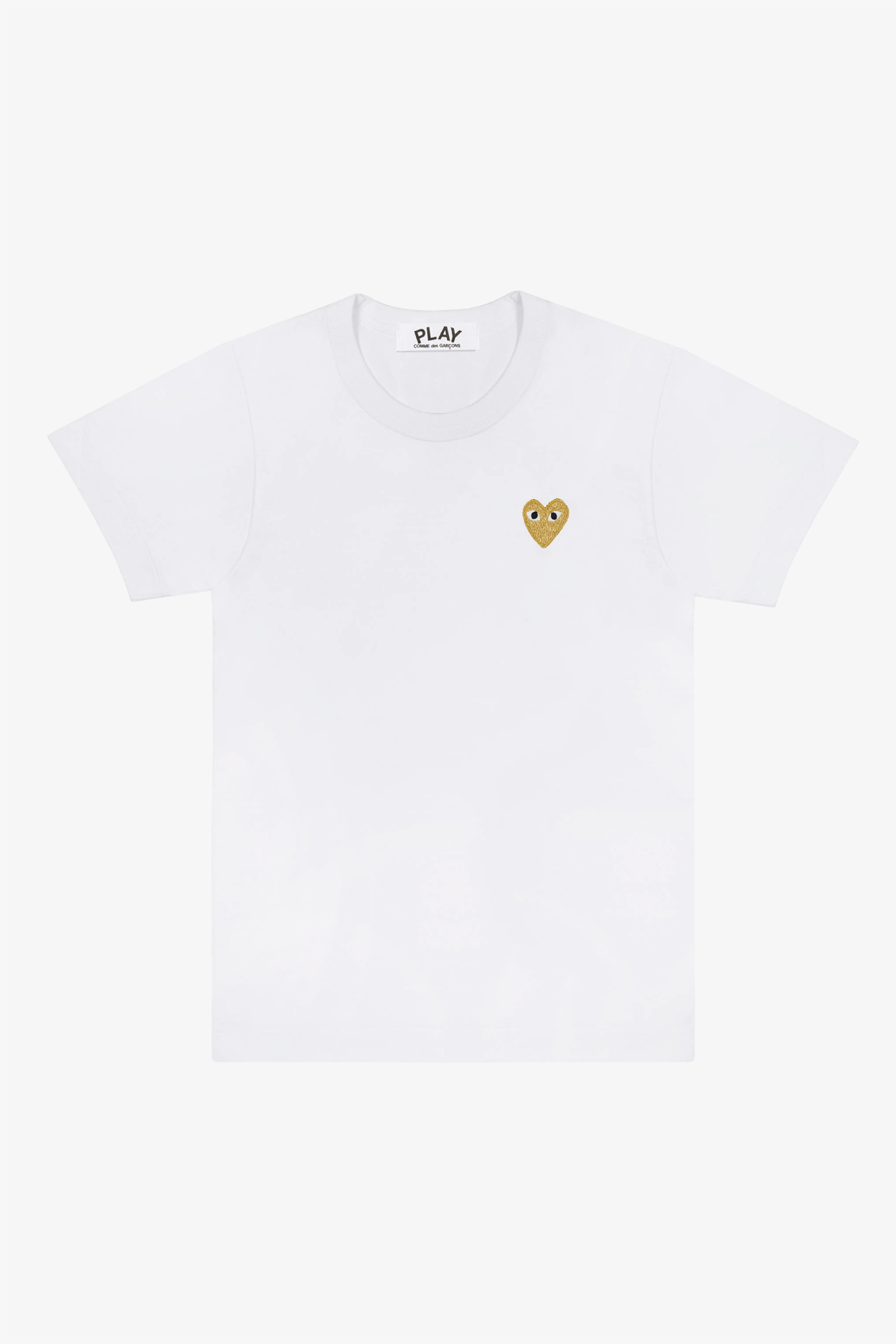 Selectshop FRAME - COMME DES GARCONS PLAY Gold Heart Men's T-Shirt T-Shirts Dubai