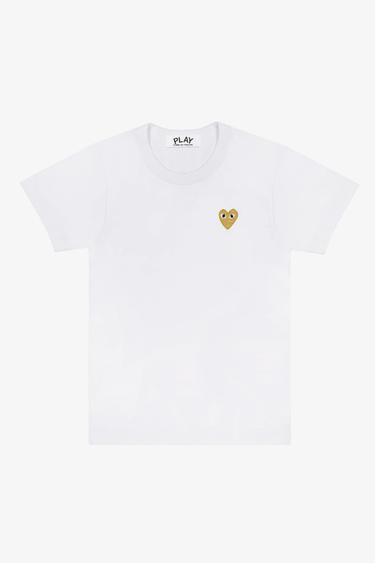 Selectshop FRAME - COMME DES GARCONS PLAY Gold Heart Men's T-Shirt T-Shirts Dubai