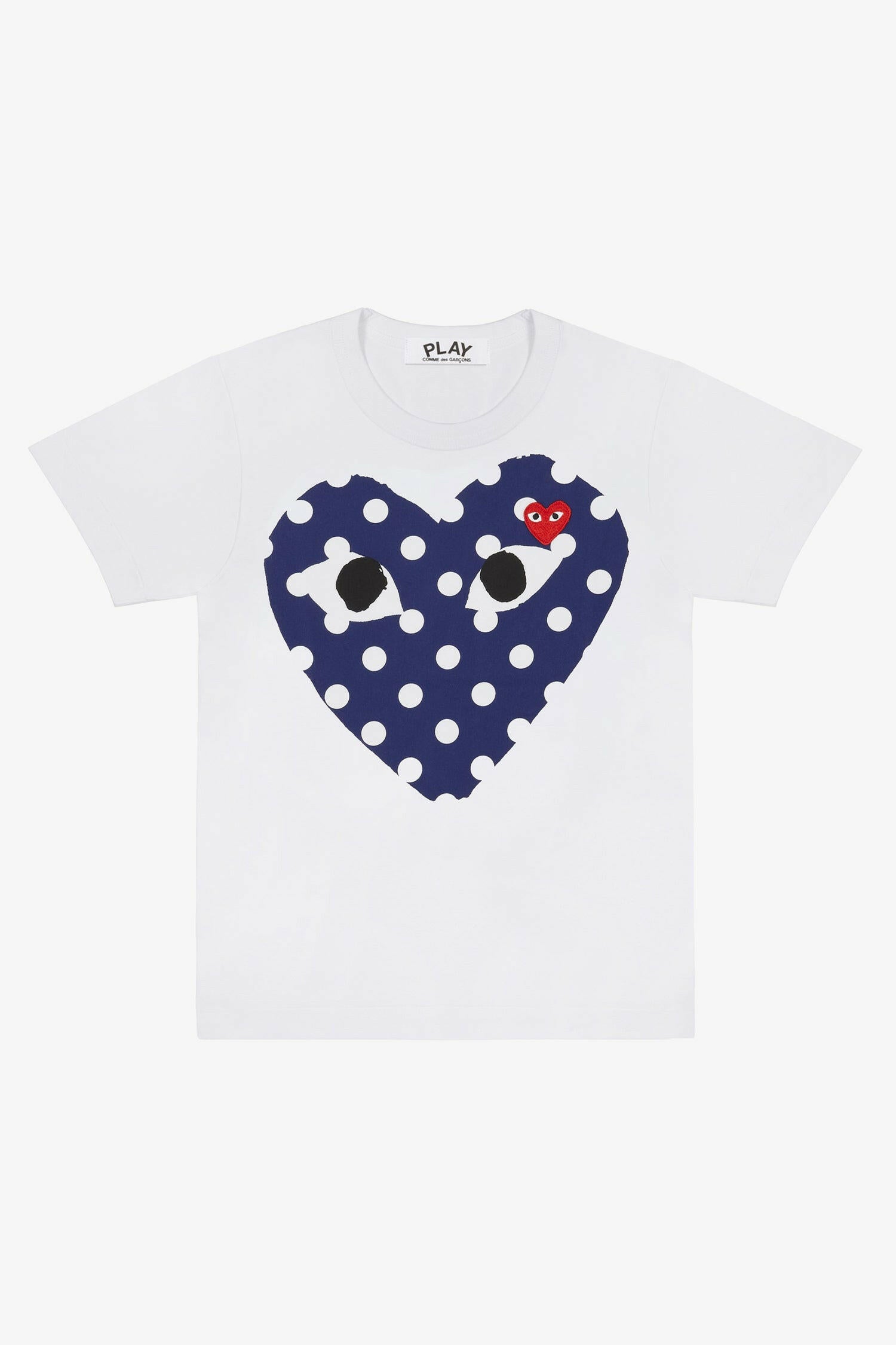 Selectshop FRAME - COMME DES GARCONS PLAY Polka Dot Big Heart T-Shirt T-Shirt Dubai