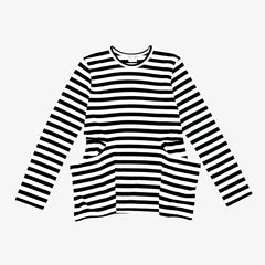 Selectshop FRAME - COMME DES GARÇONS COMME DES GARÇONS Striped Long Sleeve T-Shirt Dubai