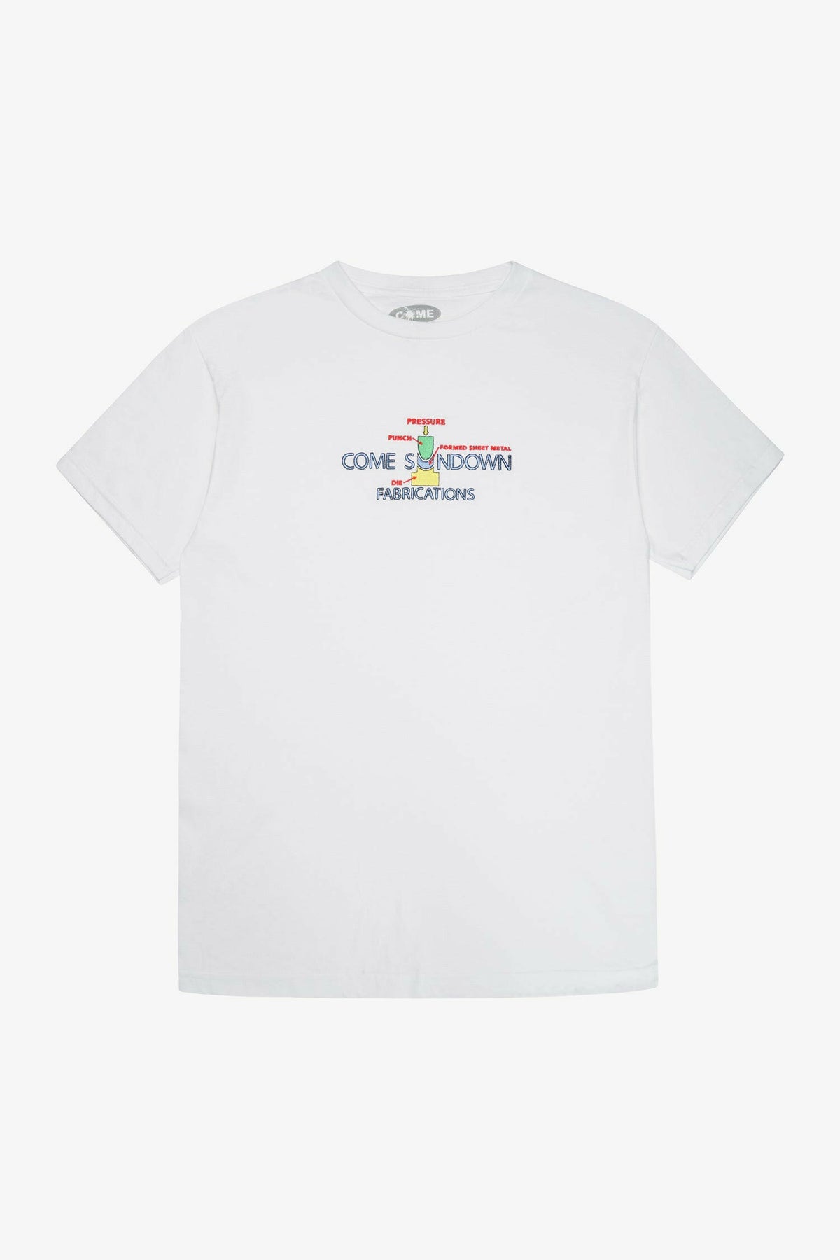 Selectshop FRAME - COME SUNDOWN Fabrications Embroidery Tee T-Shirts Dubai