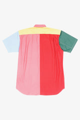 Selectshop FRAME - COMME DES GARÇONS SHIRT Colorblocking Shortsleeve Shirt Shirt Dubai