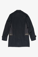 Selectshop FRAME - JUNYA WATANABE MAN Navy Wool Levi's Edition Gabardine Coat Outerwear Dubai