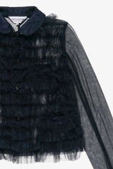 Selectshop FRAME - COMME DES GARÇONS GIRL Sheer Jacket Outerwear Dubai