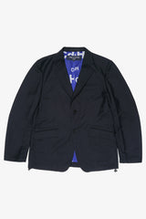 Selectshop FRAME - COMME DES GARÇONS HOMME Wool Mohair Toro Mesh Coach Blazer Outerwear Dubai