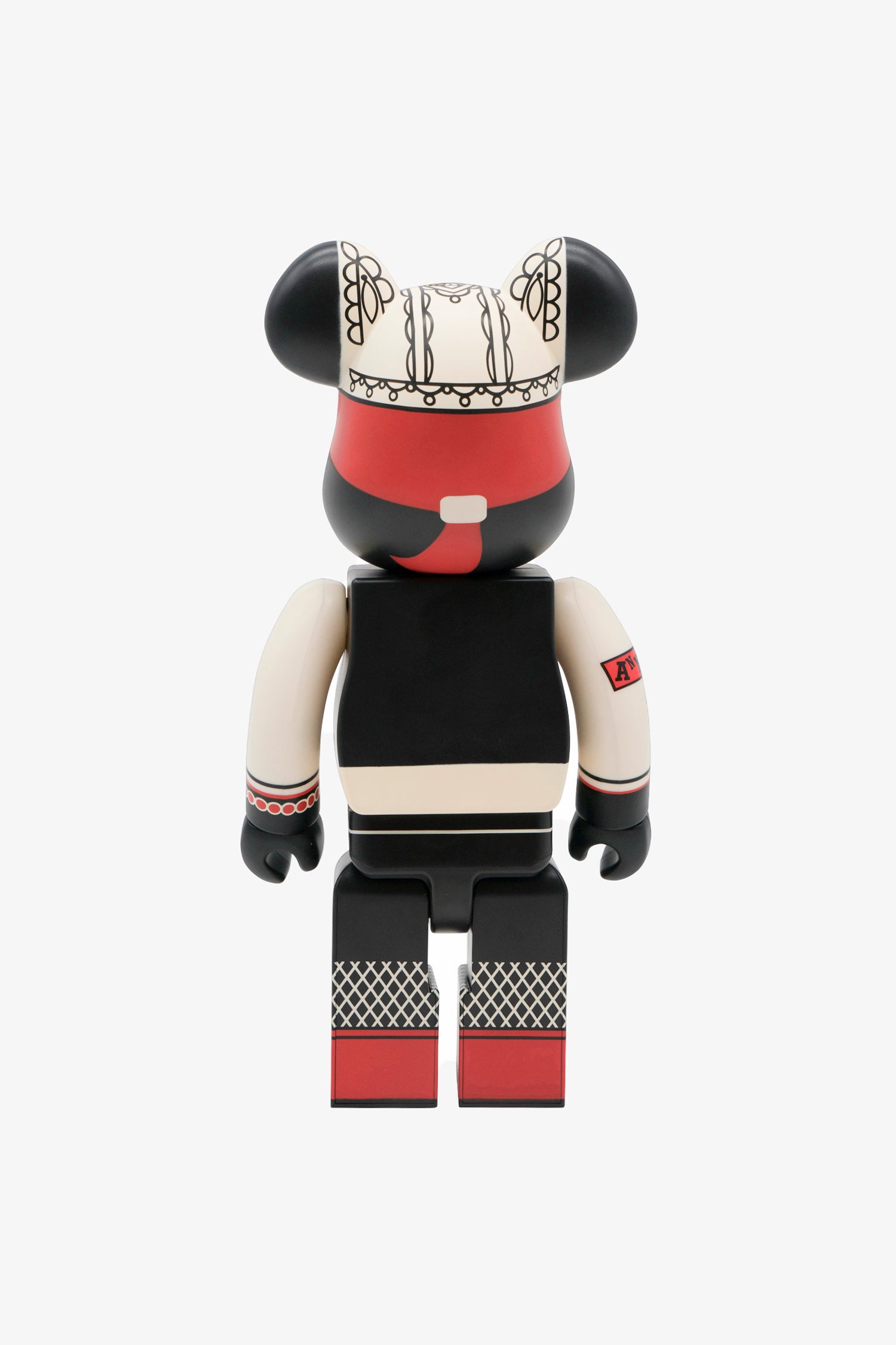 Selectshop FRAME - MEDICOM TOY Anna Sui Red & Beige Be@rbrick 400% Collectibles Dubai