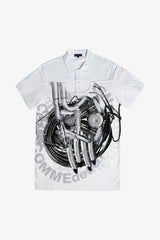 Selectshop FRAME - COMME DES GARÇONS HOMME PLUS Collar Layered T-Shirt T-shirt Dubai