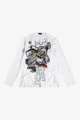 Selectshop FRAME - COMME DES GARÇONS HOMME PLUS Deconstructed Mesh Long-Sleeve T-Shirt T-shirt Dubai