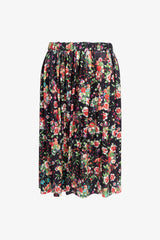 Selectshop FRAME - COMME DES GARÇONS COMME DES GARÇONS Floral Silk Skirt Bottoms Dubai