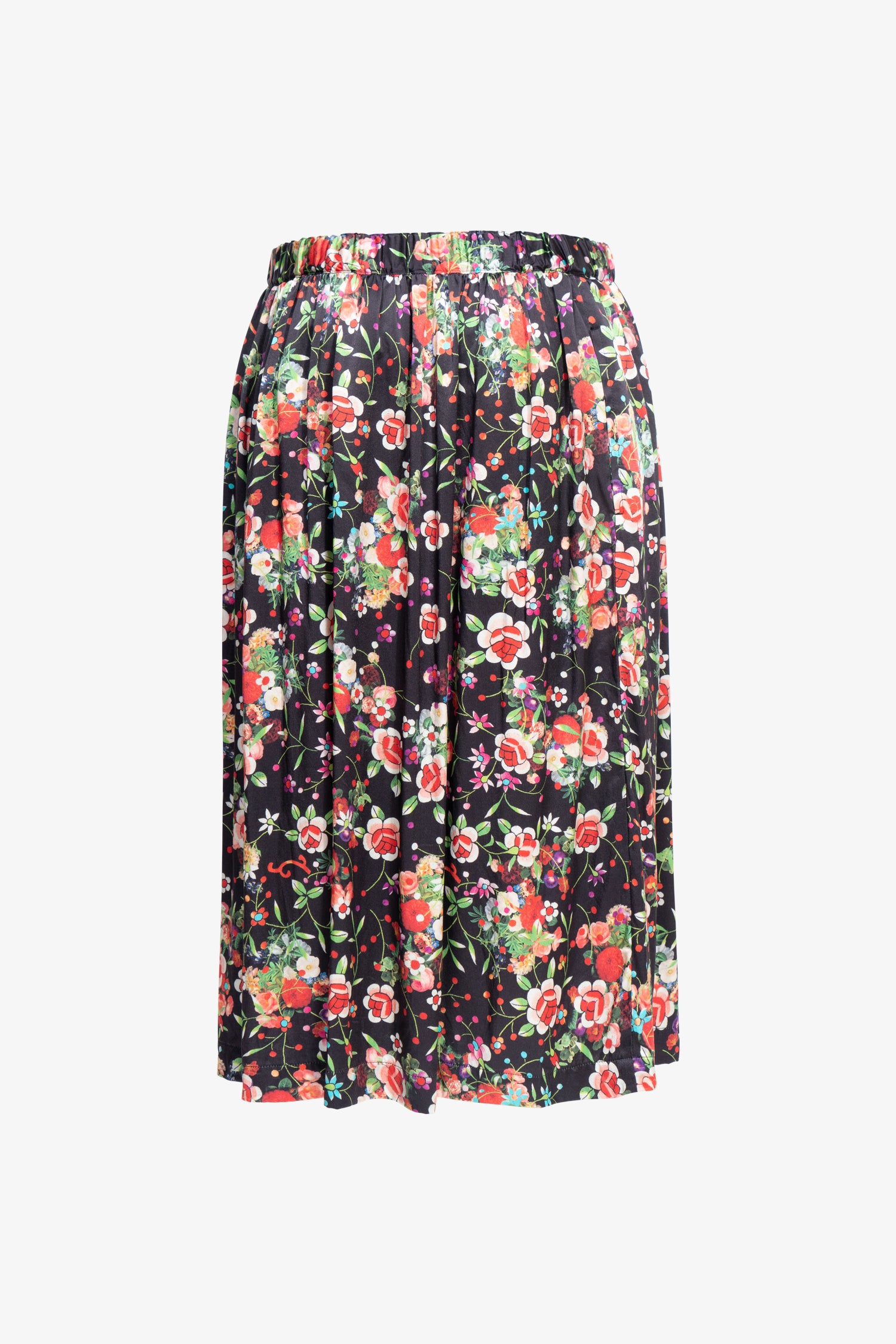 Selectshop FRAME - COMME DES GARÇONS COMME DES GARÇONS Floral Silk Skirt Bottoms Dubai