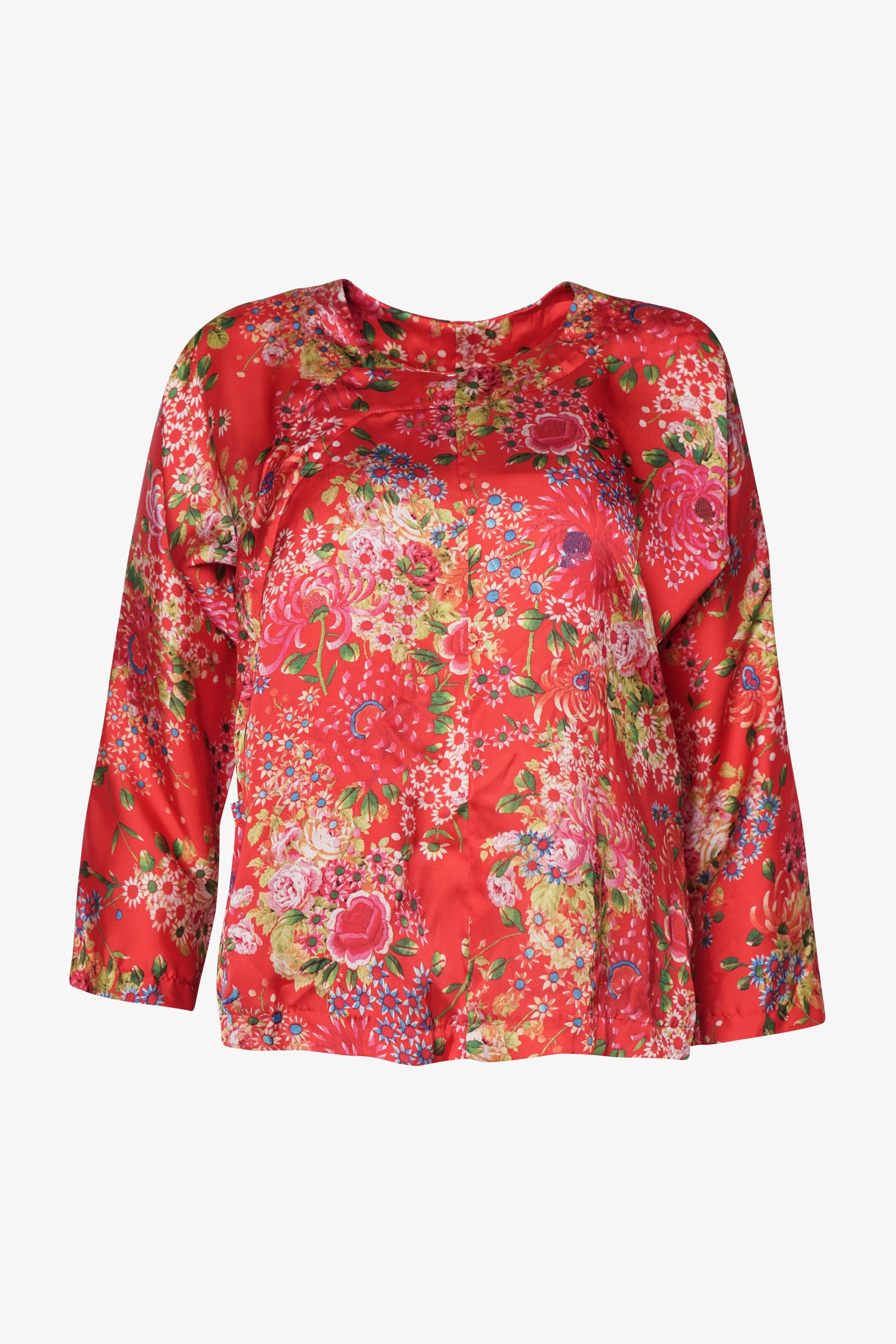 Selectshop FRAME - COMME DES GARCONS COMME DES GARCONS Floral-Print Blouse Shirts Dubai
