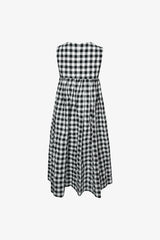 Selectshop FRAME - COMME DES GARÇONS GIRL Gingham Check Flared Dress Dresses Dubai