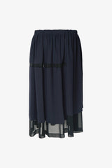 Selectshop FRAME - COMME DES GARÇONS Asymmetric-Gathered A-Line Skirt Bottoms Dubai