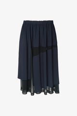Selectshop FRAME - COMME DES GARÇONS Asymmetric-Gathered A-Line Skirt Bottoms Dubai