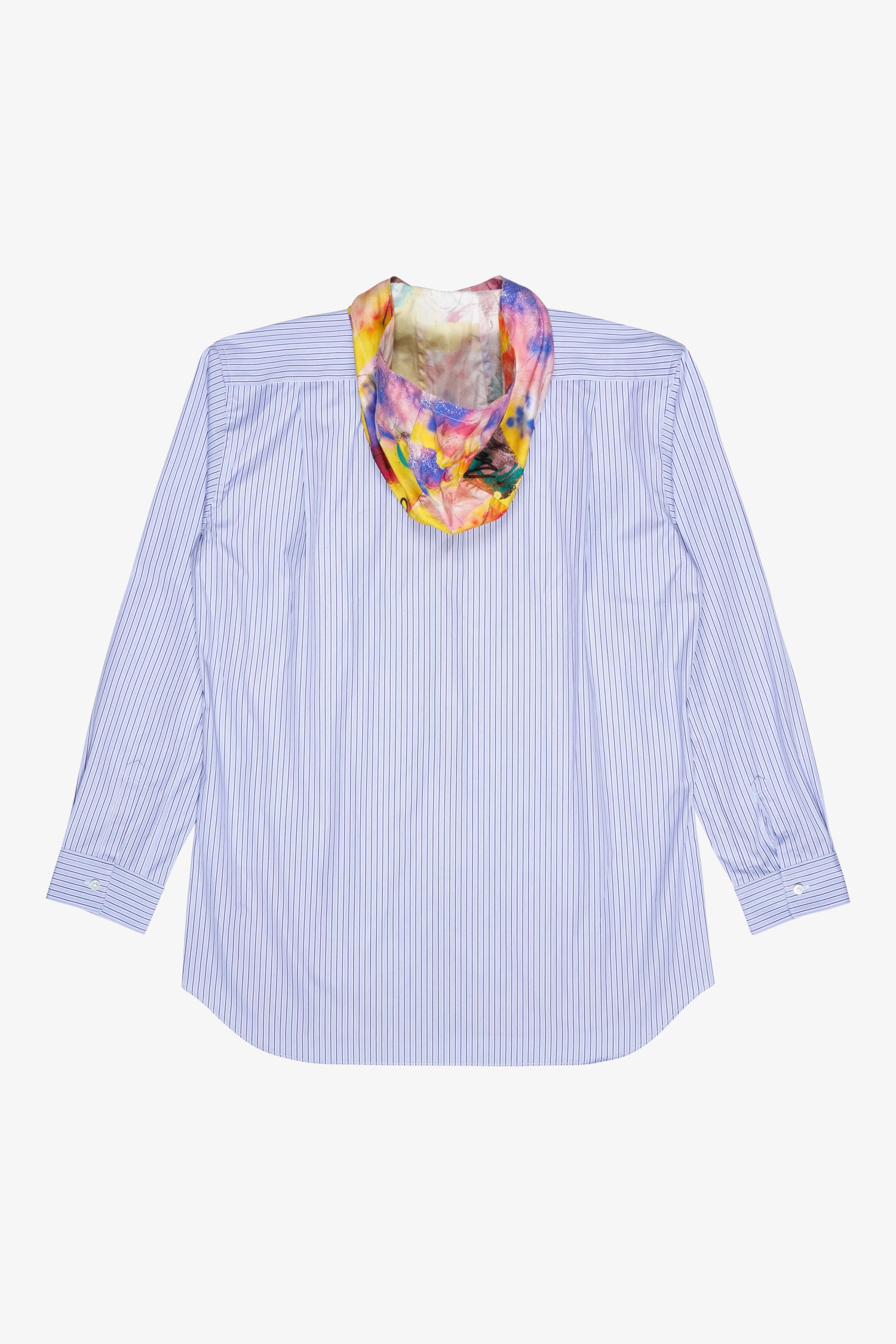 Selectshop FRAME - COMME DES GARÇONS SHIRT Futura Front Print Hooded Shirt Shirt Dubai