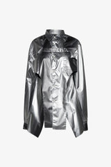 Selectshop FRAME - COMME DES GARÇONS HOMME PLUS Metallic Deconstructed Strap Shirt Shirts Dubai
