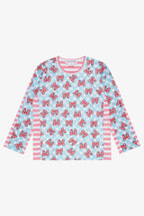 Selectshop FRAME - COMME DES GARÇONS GIRL Minnie Bow Split Longsleeve T-Shirt Dubai