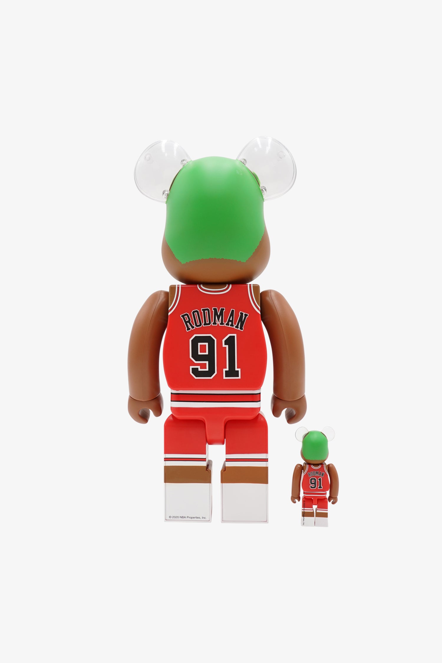 BE@RBRICK Dennis Rodman（Chicago Bulls） 100％ ＆ 400％