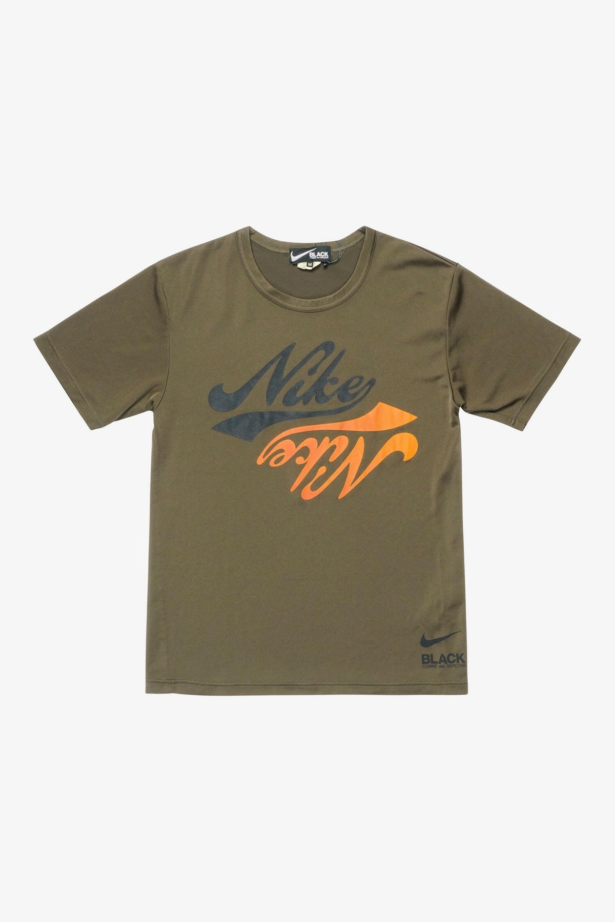 Selectshop FRAME - COMME DES GARCONS BLACK Nike Script Logo T-Shirt T-Shirts Dubai