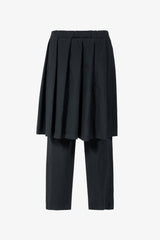 Selectshop FRAME - COMME DES GARCONS BLACK Pleasted Skirt Trousers Bottoms Dubai