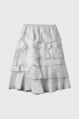 Selectshop FRAME - COMME DES GARÇONS COMME DES GARÇONS Tiered Asymmetric Midi Skirt Bottoms Dubai