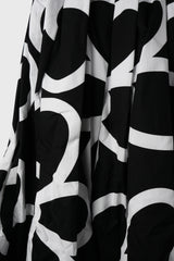 Selectshop FRAME - COMME DES GARÇONS Graphic-Print Cotton Midi Skirt Bottoms Dubai