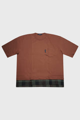 Selectshop FRAME - COMME DES GARÇONS HOMME Cotton-Filled Hem Switching T-Shirt T-Shirts Dubai
