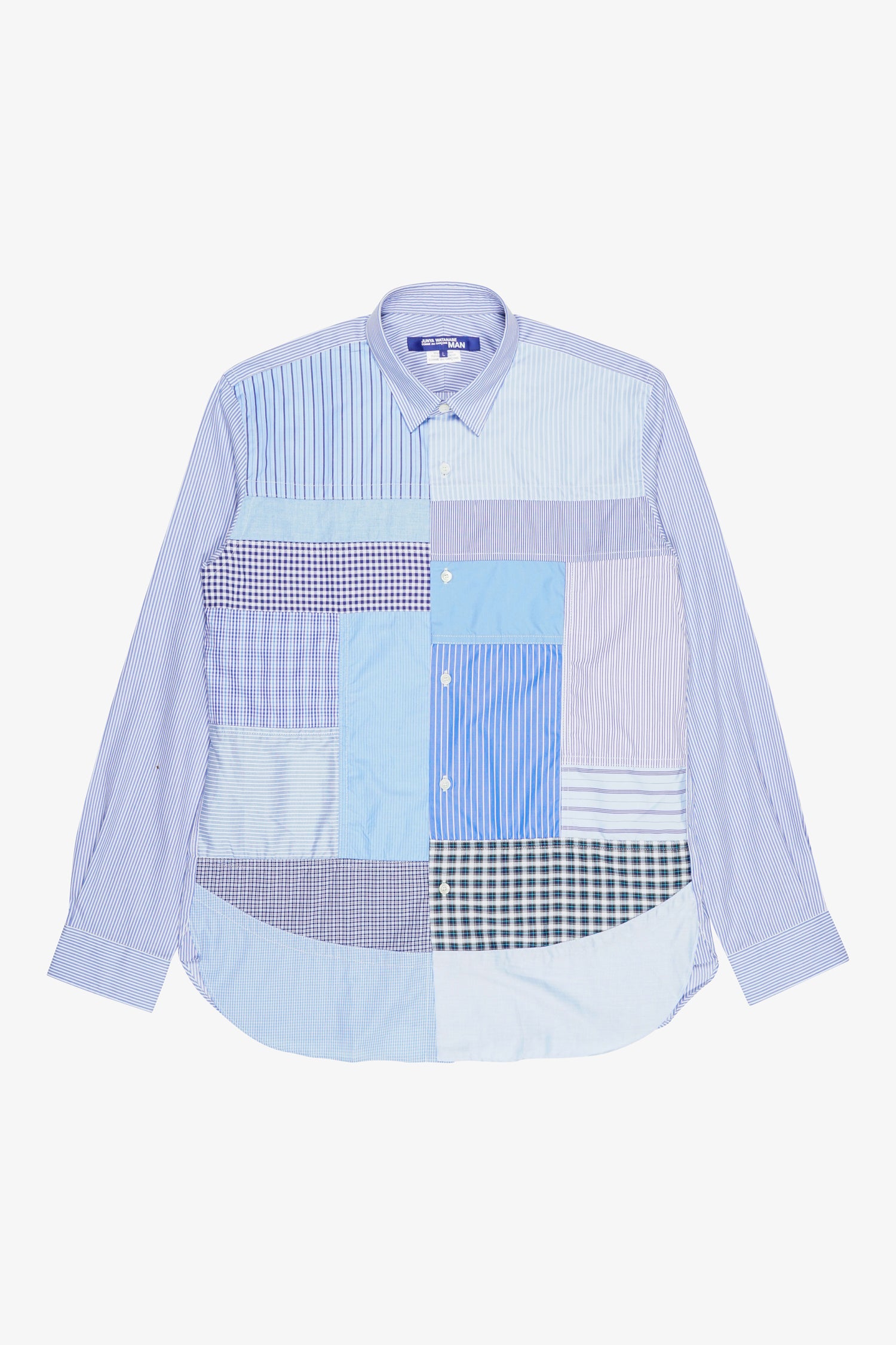 Selectshop FRAME - JUNYA WATANABE MAN Patchwork Oxford Shirt Shirts Dubai